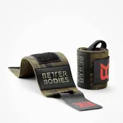 Better Bodies Camo Wrist Wraps, Dark Green