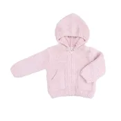 Angel Dear Chenille Hooded Jacket Blush