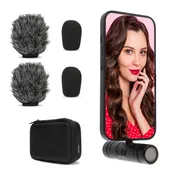 DoubleMic-DI | Dual Capsule Microphone for iPhone | Movo