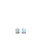 14KWG 4MM Round Opal Stud Earrings