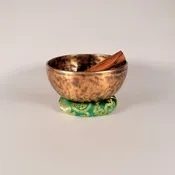 Hammered Singing Bowl — A Note, 7.5"