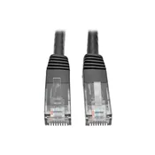 10FT CAT6 Ethernet Patch Cable M/M Black Gigabit 550MHz RJ45