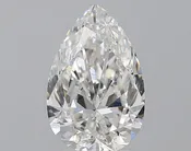 0.57 Carat E Color VS1 Pear Diamond