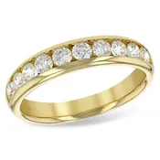 1/2 Carat Channel Set Wedding Band