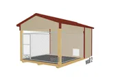 8×12 Dog Kennel – 20231199