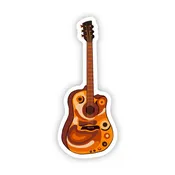 Acoustic Guitar Sticker - Pattern