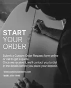 Custom Order Surfboard Deposit