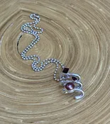 N67 Copper Pearl & Red Garnet Necklace — Lilly Barrack  Seasoned artist, Lilly Barrack, has been designing hand-made sterling silver gemstone jewelry for more than three decades. The Lilly Barrack’s three store locations (two in Albuquerque, NM, and one in Scottsdale, AZ.) carry exclusive gift items and designs from upwards of 60 unique artists.