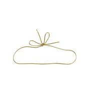 10" Metallic Stretch Loop Bow - 50 Pack