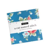 A Cat Named Stitch - Charm Pack (42 pcs) by Camille Roskelley for Moda