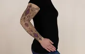 Audrey Beige Graduated Compression Arm Sleeve