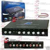 2014 POWER ACOUSTIK 4-BAND EQ EQUALIZER BUILT-IN PRE AMP + SUBWOOFER CONTROL