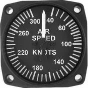 2-1/4 Inch Airspeed Indicator