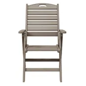 Aarhus Folding High back Dining Chair (Set of 2)