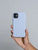 Blue iPhone case