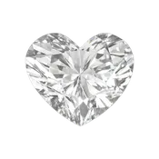 0.75ct GIA Heart I/SI1 Natural Earth Born Diamond