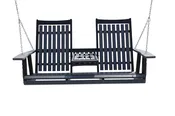 Amish Buggy Buy 5′ Contemporary Swing with console