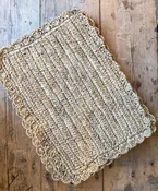 Rectangle Scalloped Placemat