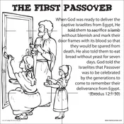 Communion and Passover Interactive Coloring Cards for Kids (12-Pack) – Sunday School Craft & Origami Bible Story Loop