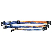 Breckenridge Orange Sunset Dog Collar