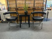 Design Within Reach LC7 Swivel Chairs Set of 2
