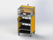 HiPot Electrical Safety Enclosure with Cart SE2420CT