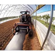 1.25 Mil BLACK Embossed Plastic Mulch