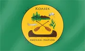 Abenaki Koasek Band Flag