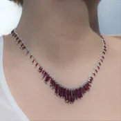 Deco Necklace: Rojo