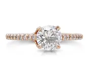 Rose Gold Engagement Ring