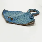 Blue Ceramic Stingray