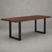Andy Rectangular Dining Table U-Shape Legs