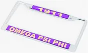 1911 Founder Plate Frame - Omega Psi Phi