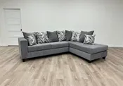 2pcs. Charcoal Sectional Sofa