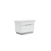 Ariana Nightstand, White High Gloss