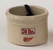 2008 Ornament 20 lb Butter Crock