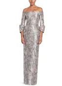 Alexander By Daymor Off The Shoulder Printed Dress