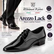 Arezzo Lack – Black Patent Leather
