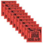 10-Pack! Ernie Ball 2624 Skinny Top Heavy Bottom 8-String Electric Strings 9-80