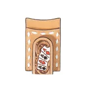 3D Belts Men’s Money Clip Hand Painted Ace Cards Wallet