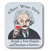 Albert Wine-Stein Mouse Pad