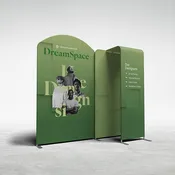 10ft Ensemble Tension Fabric Trade Show Display Kit E10I