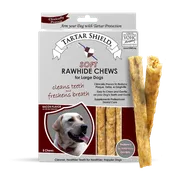 Tartar Shield® Soft Rawhide Chews for Large Dogs (8 ct)