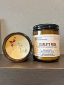 *NEW* Scarlett Rose 8oz Jar — All Burn Wax