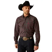 Ariat&reg; Black, Red, Blue Plaid Pro Jax LS Men’s Shirt
