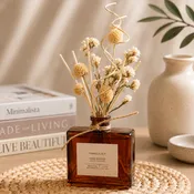 Andaluca Vanilla Lily Bouquet Reed Diffuser | 7 oz Botanical Reed Diffuser