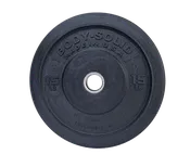 15LB BLACK BUMPER PLATES 17.375 ", Full Commercial Made is USA