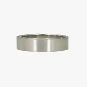 14KT White Gold 0.18CTW Men’s 6MM Diamond Band