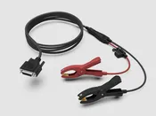 12V Base Power Cable (serial port to alligator clips)