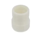 1 7/8in to 1 1/4in Vacuum Hose Reducer Coupler Accessory - 2CCWReducer - Counterclockwise Thread - Off White